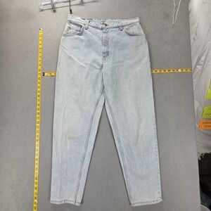 VTG Levis 951 Jeans Womens 16 Relaxed Tapered‎ Made in USA Orange Tab Fits 30x30